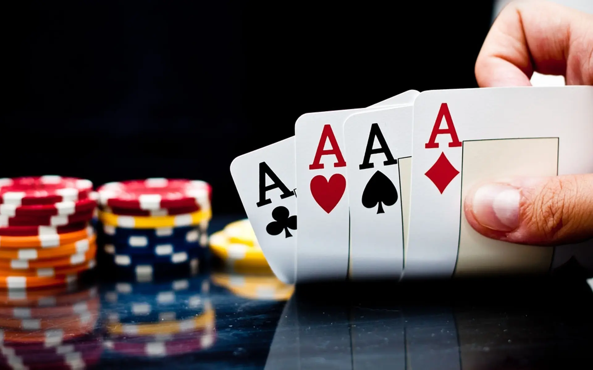 Are you replacing online poker with live and direct games