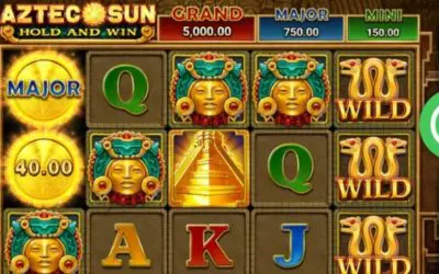 Discover Thrilling Wins with Aztec Sun Hold and Win Slot!