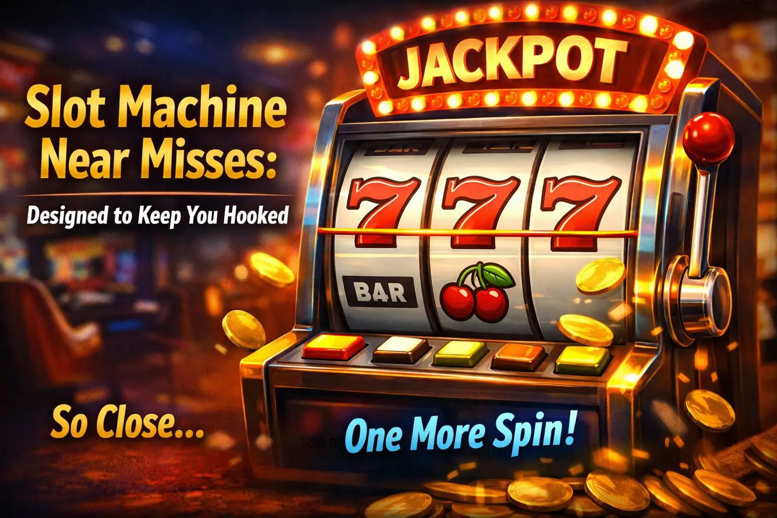 Slot Machine Near Misses