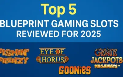 Blueprint Gaming Slots: Review of Top 5 Games